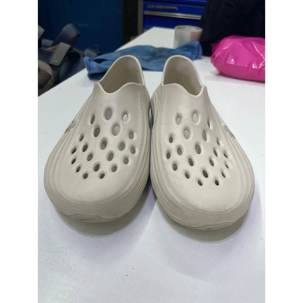 Nike ReactX Mules Sail Cream White Slip On Clogs Mens 9 Womens 10.5 DZ3547-100